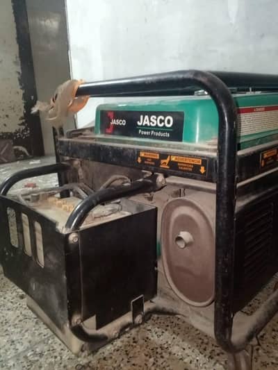 JASCO 3000D-BI 3KVA Petrol + Gas Generator Electric Start