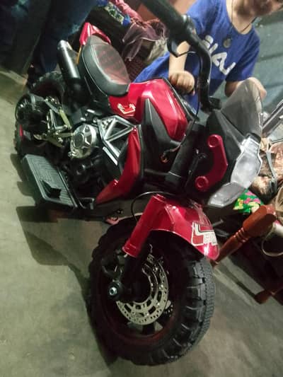 kids electric bike new 5 month use only sb ok h