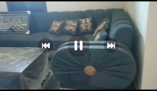 l shaped sofa with very good condition just minor used