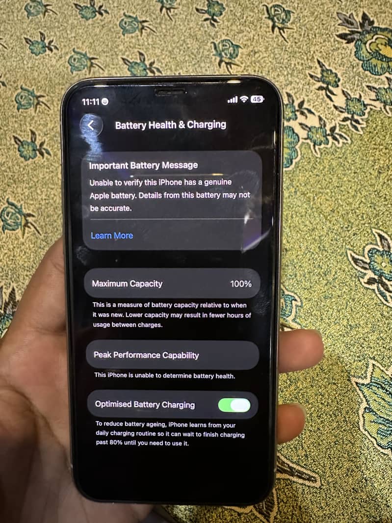 Title: iPhone 11 Pro 256GB PTA Approved | 100% Battery Health 3