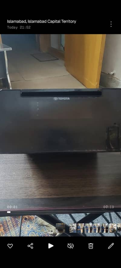 toyota yaris audio panel