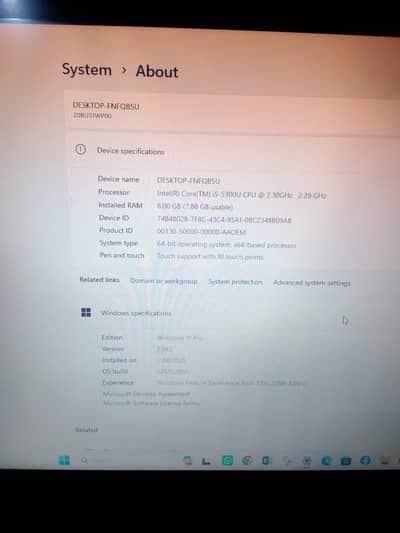 Lenovo Thinkpad T490 8/256 GB GOOD CONDITION