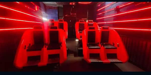 3D motion ride