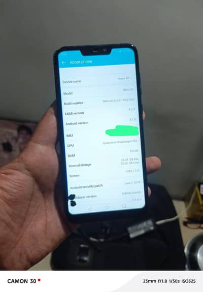 honor 8c 3 32 approved only set
