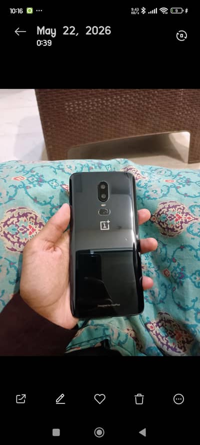 one plus 6 peach dual sim