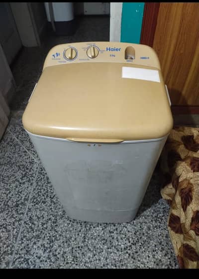 Haier washing machine