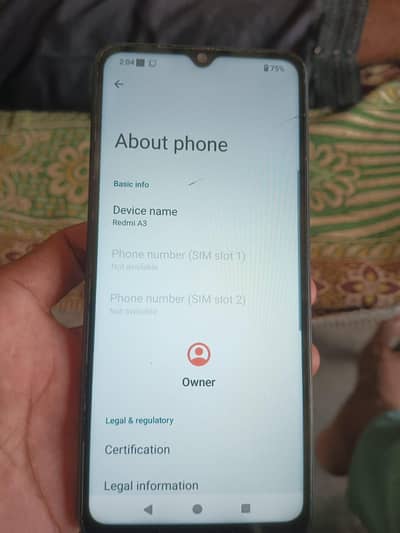 Redmi A3 4 64 only mobile id card ki copy mil jay gi