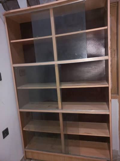 Showcase for kitchen tools, books, storage