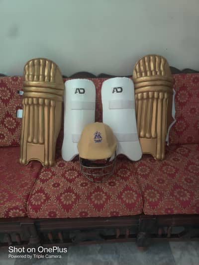 pade and helmet
