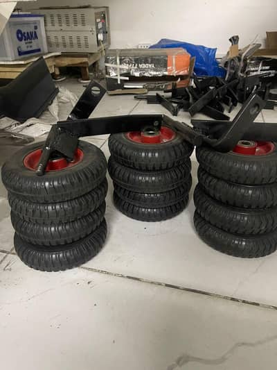 electric scooty side wheel