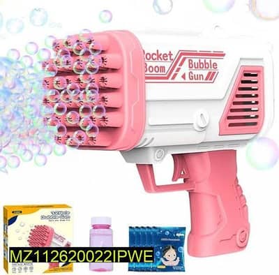 pink bubble gun