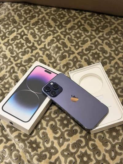 Apple Iphone 14 pro max official pta approved 256gb water pack