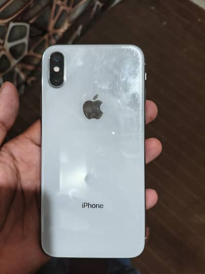 Apple iPhone X 64 gb non p t a face I'd ok