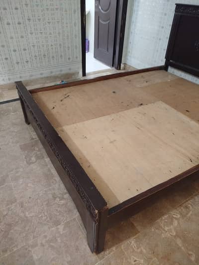 Wooden bed for sale