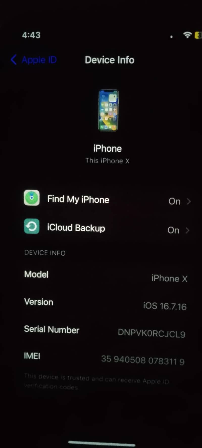 iphone x 4