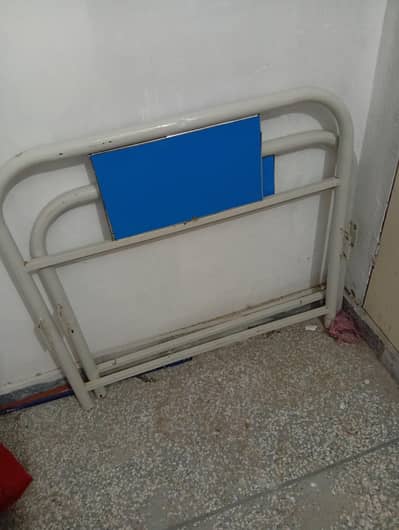 medical patient bed without mattress