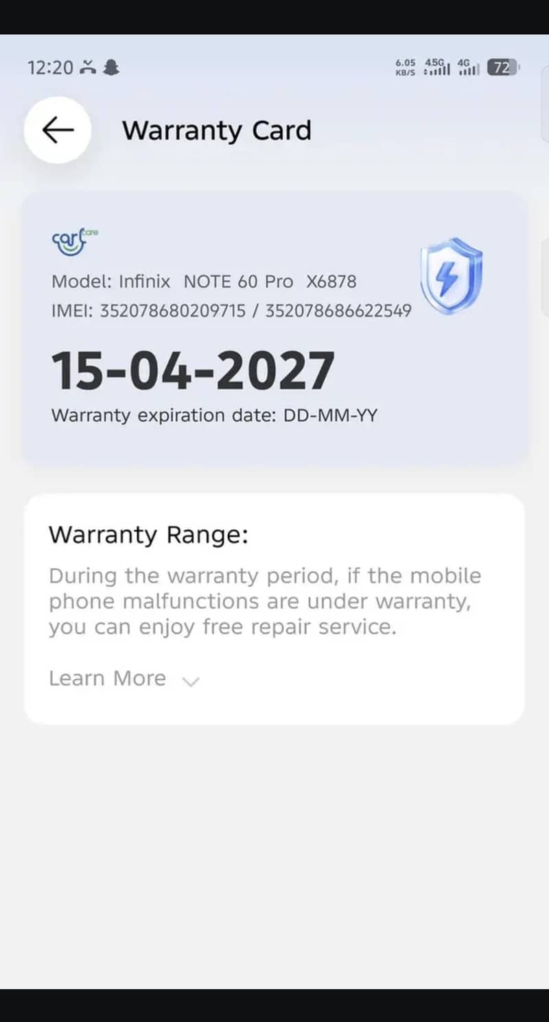 Infinix note 60 pro 7