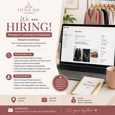 Shopify Executive ( Only Females )