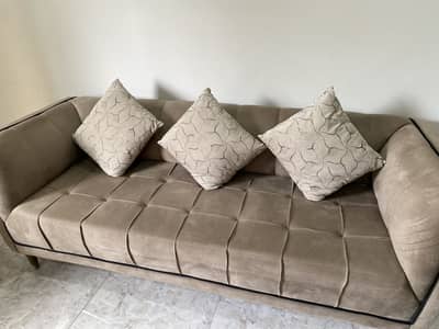 3,2,1 seater comfortable & slightly used