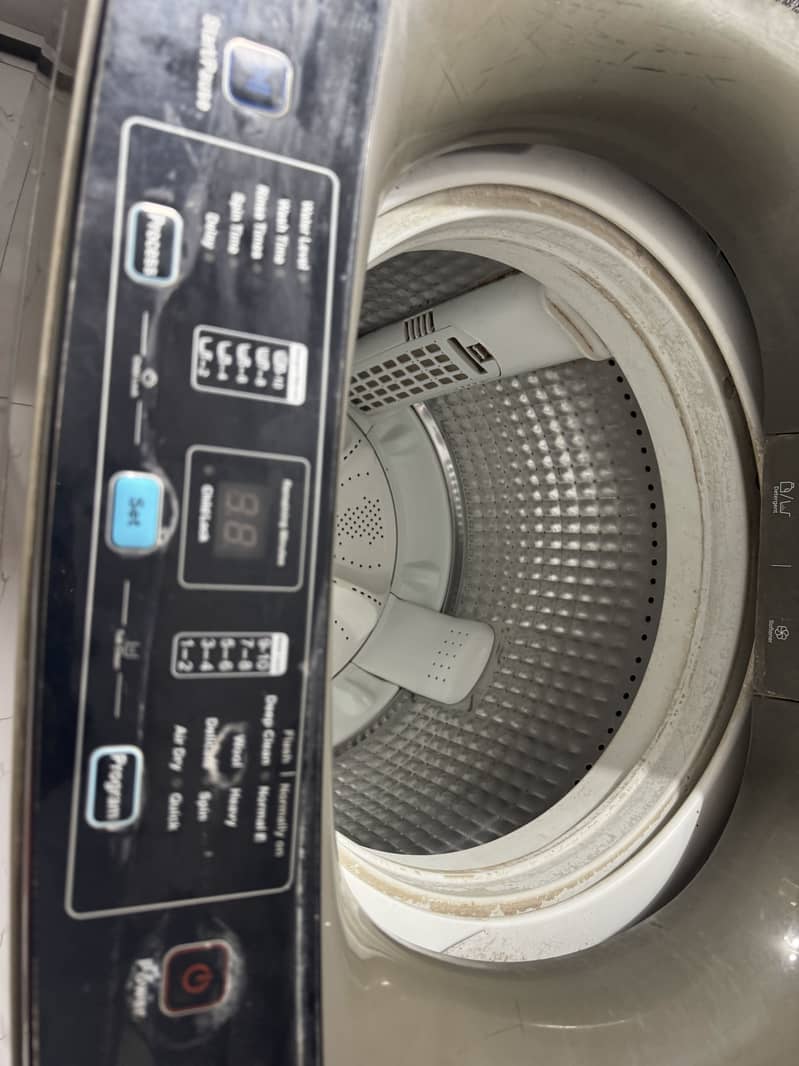 Haier fully automatic washing machine 0