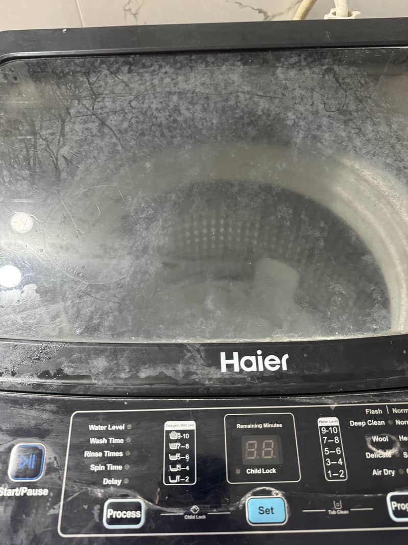 Haier fully automatic washing machine 4