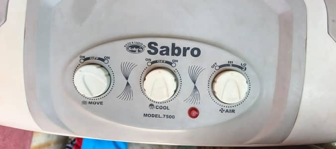 sabro air cooler like new