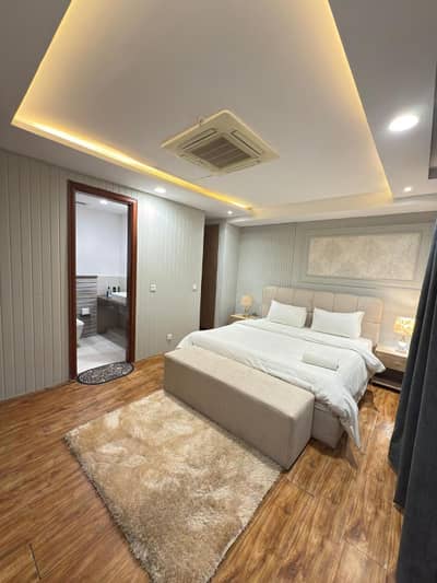 Furnished 2 BHK Apartment Gold Crest Mall DHA Phase-4 Per Day Rent