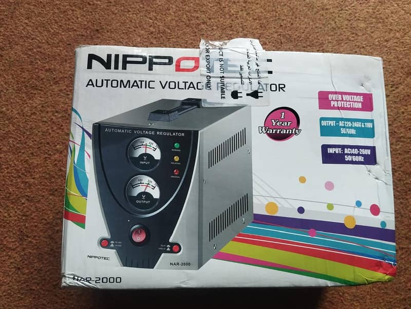 NIPPO AUTOMATIC VOLTAGE REGULATOR 0