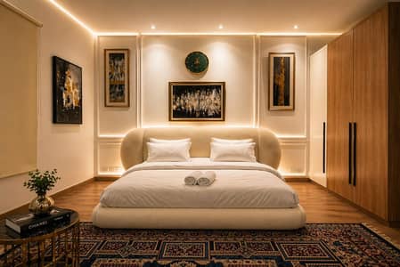 Luxury Studio/ 1 BHK Apartments Available Pentasquare ph-5 DHA Per Day Rent