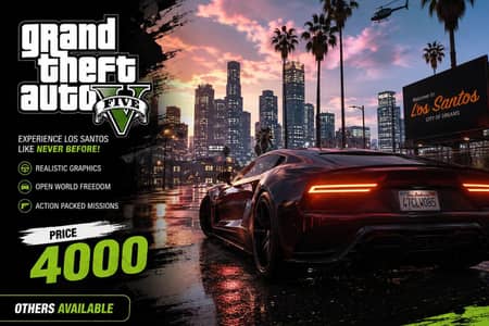 GTA 5 AT LOWEST PRICE WITH HDD 512GB | OTHER GAMES ARE ALSO AVAILABLE