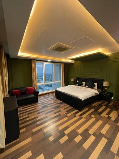 1 BHK/ Studio Apartments Gold Crest Mall DHA Phase-4 Per Day Rent