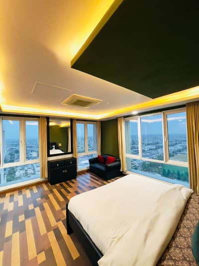 1 BHK/ Studio Apartments Gold Crest Mall DHA Phase-4 Per Day Rent
