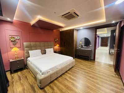 1 BHK/ Studio Apartments Available Gold Crest DHA Phase-4 Per Day Rent