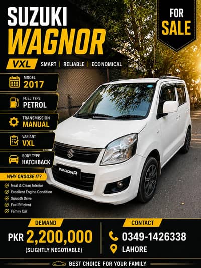 Suzuki Wagnor VXL 2017