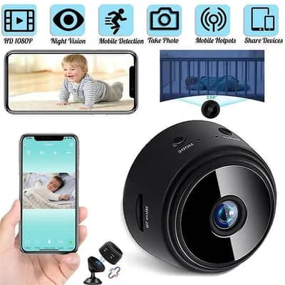 Mini Wifi Camera for Home Office Security 4.4 cm