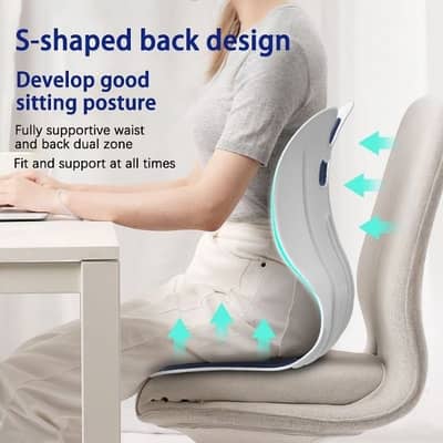 Back Support Ergonomic Lumbar Support Seat for Posture Correction