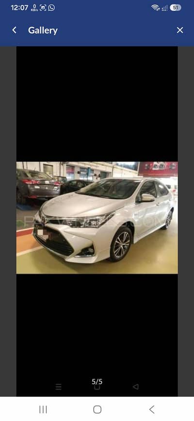 Toyota Corolla Altis 2021