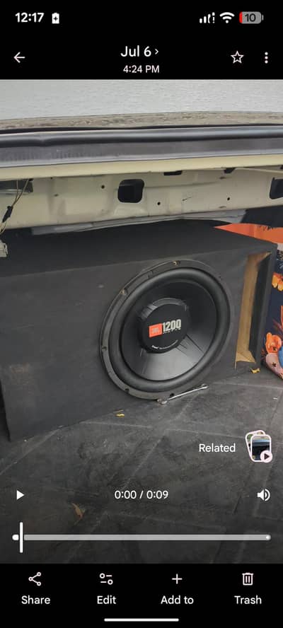 jbl 1200 watts subwoofer