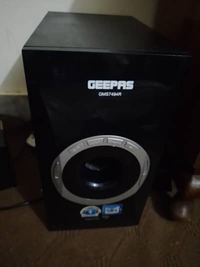 geepas gms 8494r subwoofer for sale