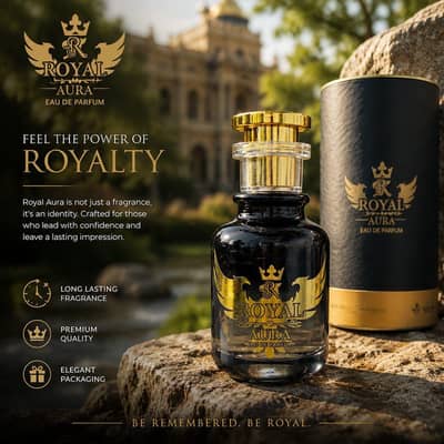 SR Royal Aura Luxury Eau De Parfum – 50ml 