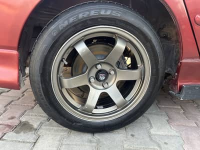 Te37 concave 16 size rims