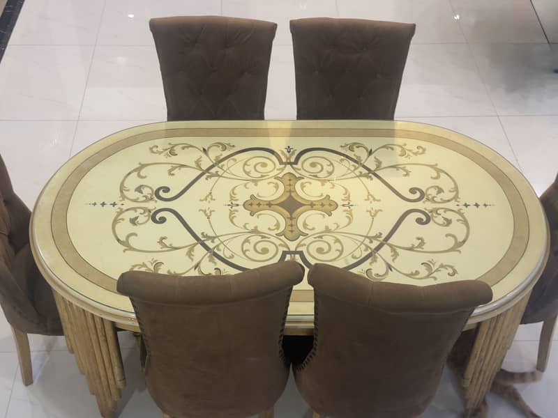 6 Seater Dining Table 2