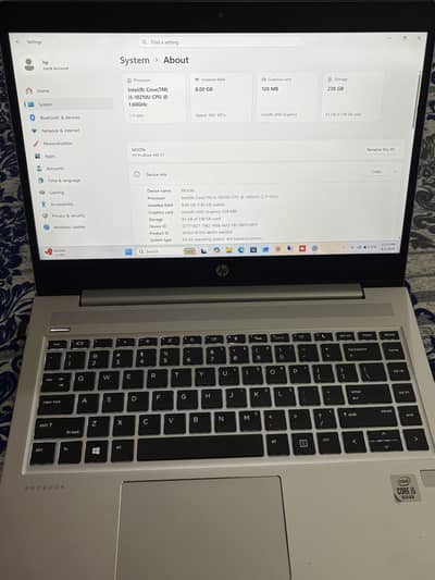 HP ProBook 440 G7 – Intel Core i5 10th Gen | 8GB RAM | 256GB SSD