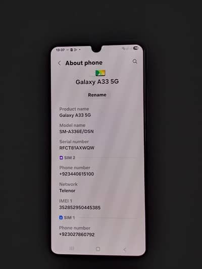 samsung a33 5g