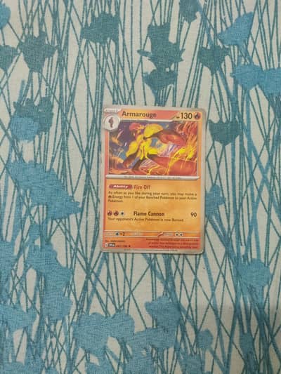 Real Pokemon Card Stage 1.