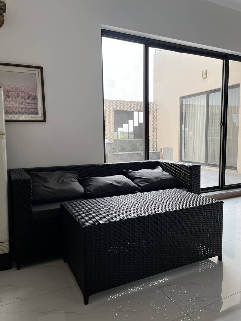 Rattan Sofa Set 0