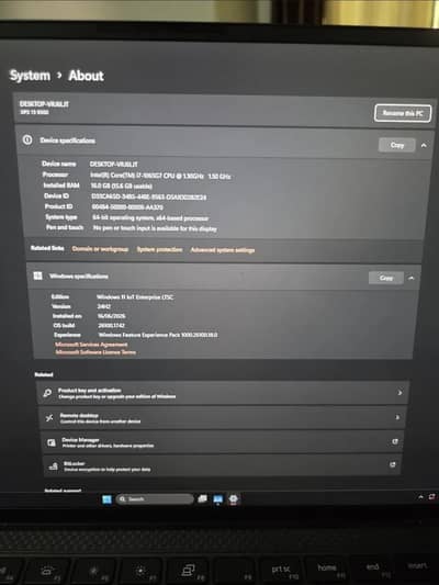 Dell XPS 13 9300 — i7 10th Gen / 16GB RAM / 512GB SSD