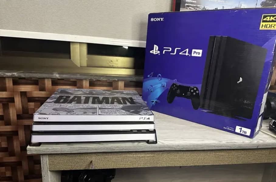 PlayStation 4Pro 1TB 0