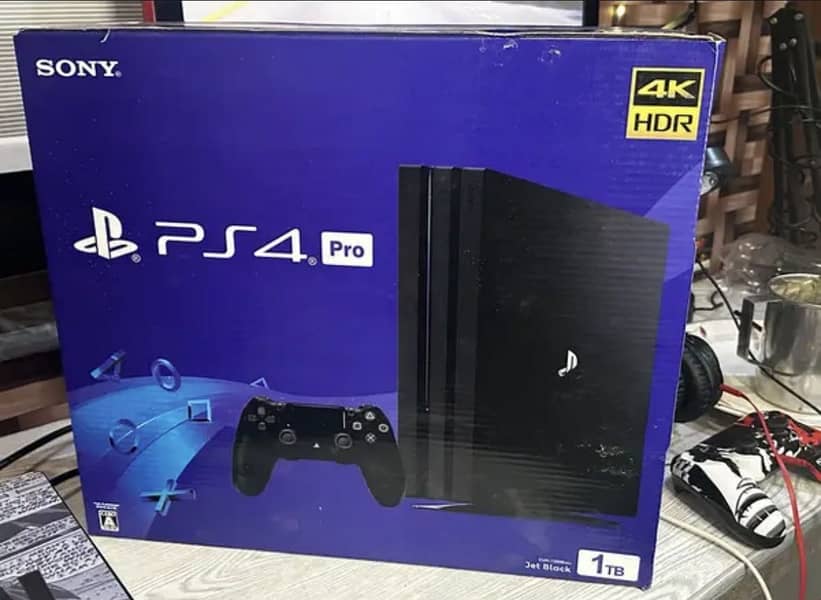 PlayStation 4Pro 1TB 4