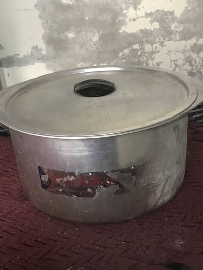 5 kg silver steel patila